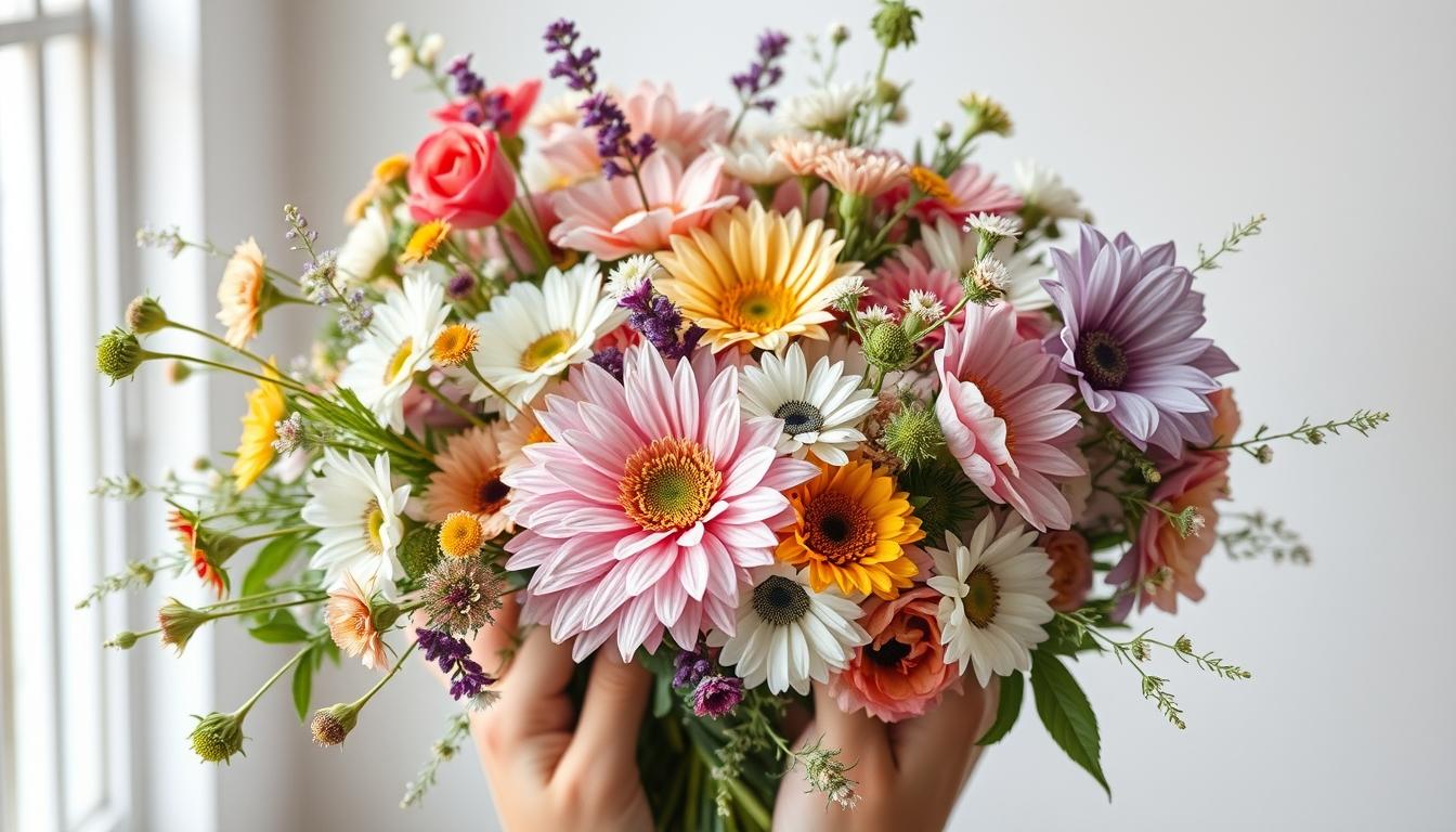 Seasonal flower arrangements